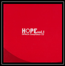 HOPE Vol.1 DIPACK Compilation CDHOPE Vol.1 DIPACK Compilation CD